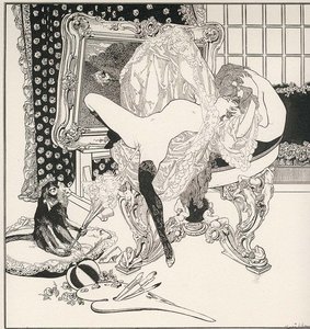 トイレ台あり 作： Franz von Bayros